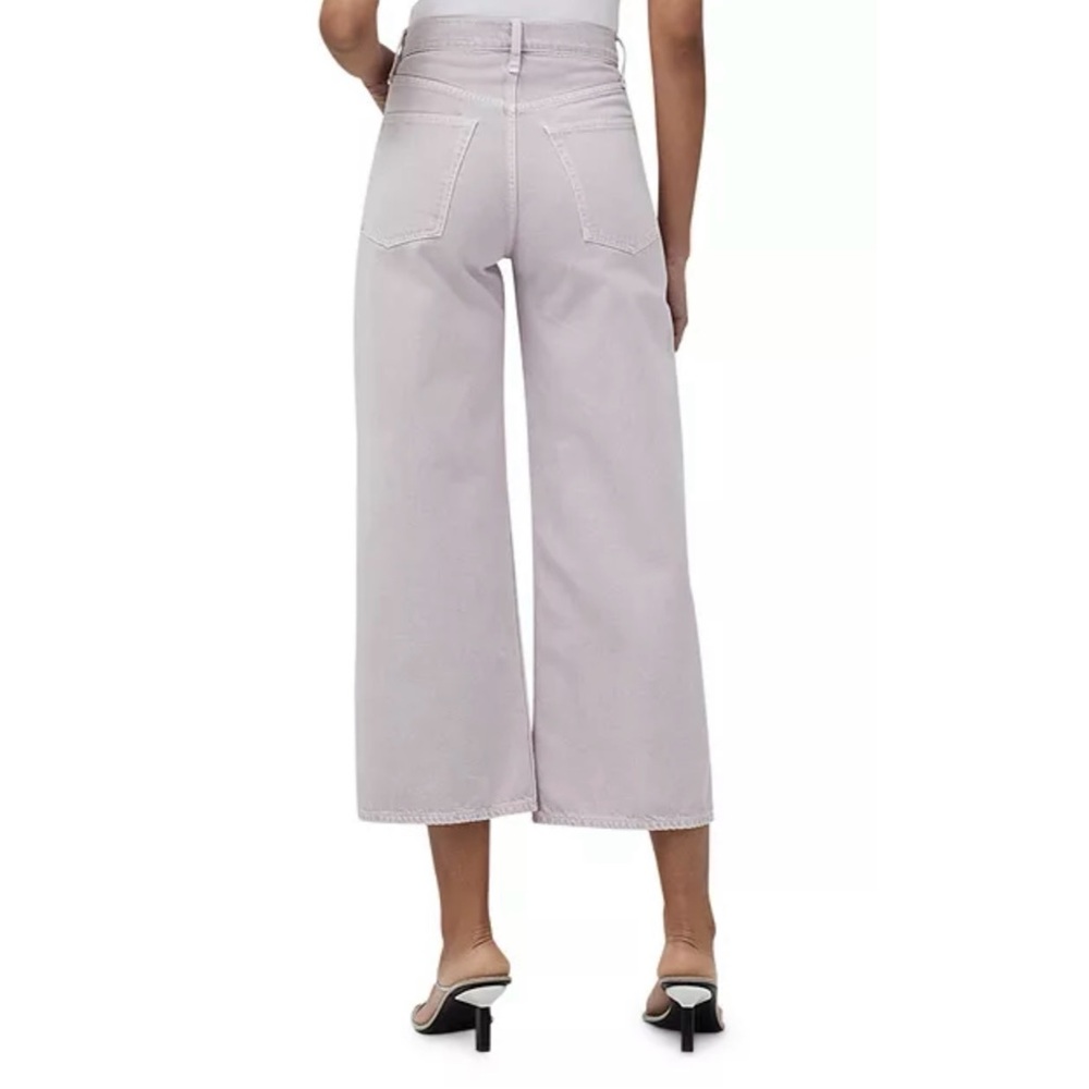 Rag & Bone Women’s Andi High-Rise Ankle Wide Leg Jeans in Lavender Size 31 - Picture 4 of 11